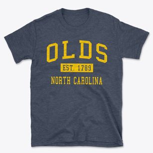 Olds North Carolina Classic Established Basic T-Shirt