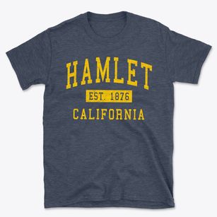 Hamlet California Classic Established Basic T-Shirt
