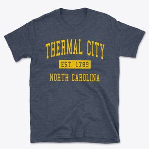 Thermal City North Carolina Classic Established Basic T-Shirt