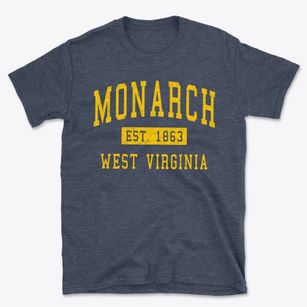 Monarch West Virginia Classic Established Basic T-Shirt