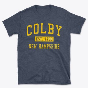 Colby New Hampshire Classic Established Basic T-Shirt