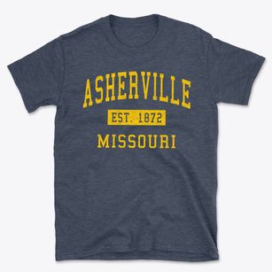 Asherville Missouri Classic Established Basic T-Shirt
