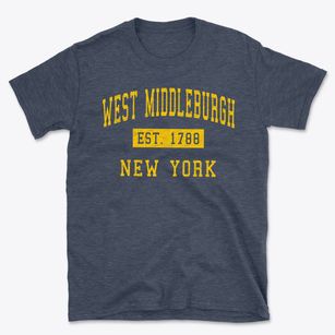 West Middleburgh New York Classic Established Basic T-Shirt