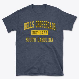 Bells Crossroads South Carolina Classic Established Basic T-Shirt