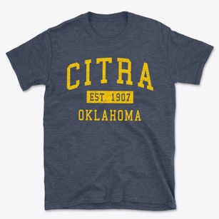 Citra Oklahoma Classic Established Basic T-Shirt