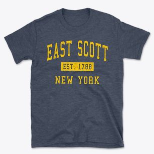 East Scott New York Classic Established Basic T-Shirt