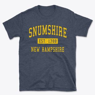 Snumshire New Hampshire Classic Established Basic T-Shirt