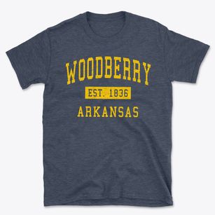 Woodberry Arkansas Classic Established Basic T-Shirt