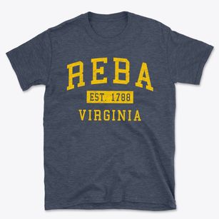 Reba Virginia Classic Established Basic T-Shirt