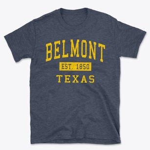 Belmont Texas Classic Established Basic T-Shirt