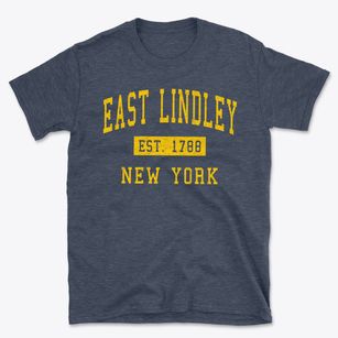 East Lindley New York Classic Established Basic T-Shirt