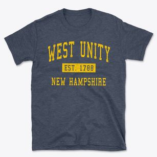 West Unity New Hampshire Classic Established Basic T-Shirt