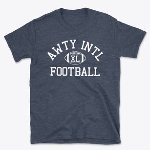 The Awty International School Classic Football Basic T-Shirt