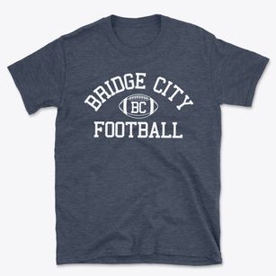Bridge City Junior High School Classic Football Basic T-Shirt