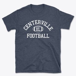 Centerville Junior High School Classic Football Basic T-Shirt