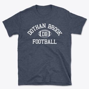 Dothan Brook School Classic Football Basic T-Shirt