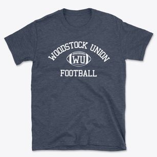 Woodstock Union High School Classic Football Basic T-Shirt