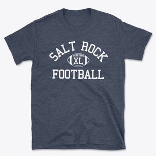 Salt Rock Elementry Classic Football Basic T-Shirt