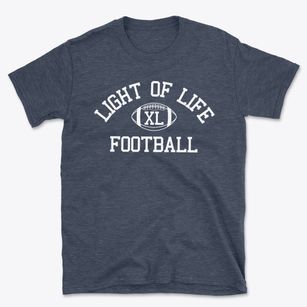 Light Of Life Christian School Classic Football Basic T-Shirt