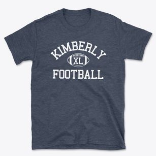 Kimberly High School Classic Football Basic T-Shirt