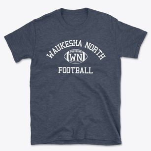 Waukesha North High School Classic Football Basic T-Shirt