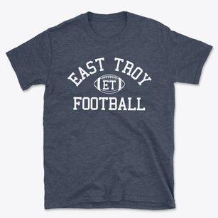East Troy High School Classic Football Basic T-Shirt