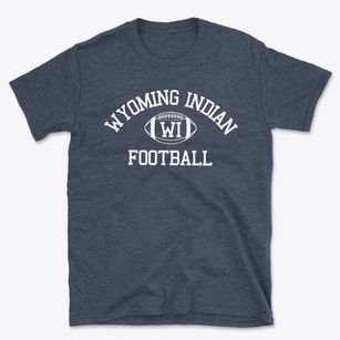 Wyoming Indian High School Classic Football Basic T-Shirt