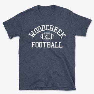 Woodcreek High School Classic Football Basic T-Shirt