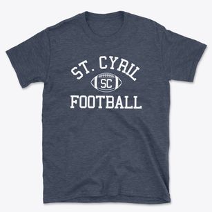 Saint Cyril School Classic Football Basic T-Shirt