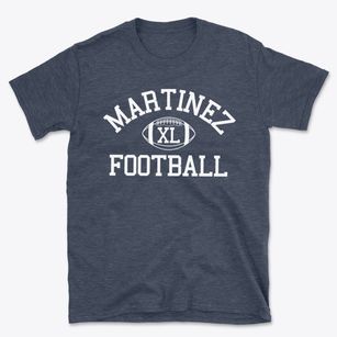 Martinez Junior High School Classic Football Basic T-Shirt