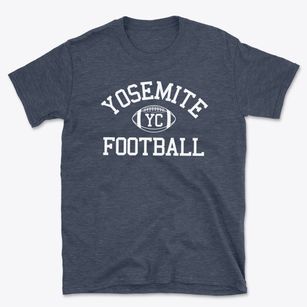 Yosemite Continued High School Classic Football Basic T-Shirt