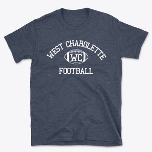 West Charolette Christian School Classic Football Basic T-Shirt