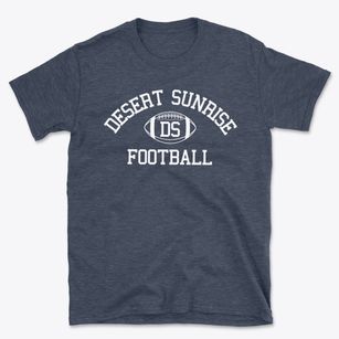 Desert Sunrise High School Classic Football Basic T-Shirt