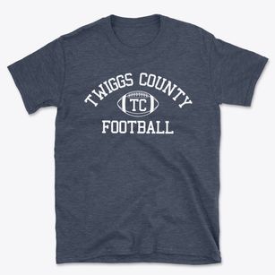Twiggs County High School Classic Football Basic T-Shirt