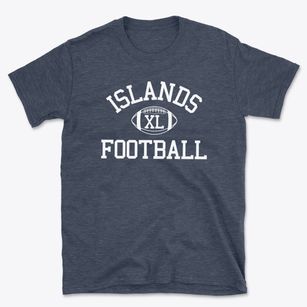 Islands High School Classic Football Basic T-Shirt