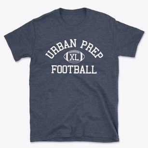 Urban Prep-west Campus Classic Football Basic T-Shirt