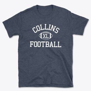 Collins Academy High School Classic Football Basic T-Shirt