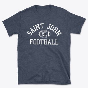Saint John The Evangelist School Classic Football Basic T-Shirt