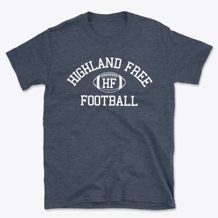 Highland Free School Classic Football Basic T-Shirt