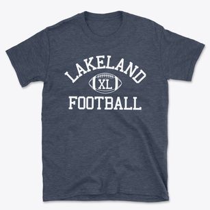 Lakeland High School Classic Football Basic T-Shirt