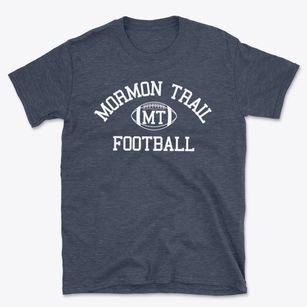 Mormon Trail Community High School Classic Football Basic T-Shirt