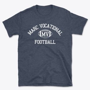 Marc Vocational Center Classic Football Basic T-Shirt