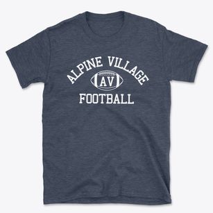 Alpine Village School Classic Football Basic T-Shirt
