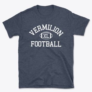 Vermilion Catholic High School Classic Football Basic T-Shirt