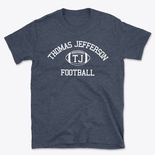 Thomas Jefferson High School Classic Football Basic T-Shirt