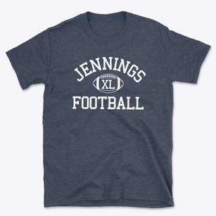 Jennings High School Classic Football Basic T-Shirt