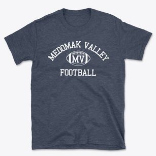 Medomak Valley High School Classic Football Basic T-Shirt