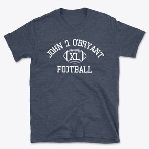 John D. O'bryant School Of Math & Science Classic Football Basic T-Shirt