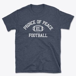 Prince Of Peace Lutheran School Classic Football Basic T-Shirt