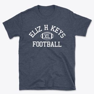 Eliz H Keys Vocational Technical High Classic Football Basic T-Shirt